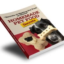 Homemade Pet Food Secrets eBook cover