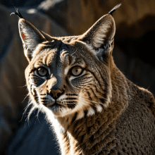 Unmasking the Secrets: ai generated, bobcat, lynx