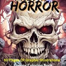 Freak Of Horror – Creepy Coloring Book For Adults