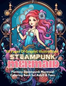 Dive into Creativity with Mermaid Coloring Book