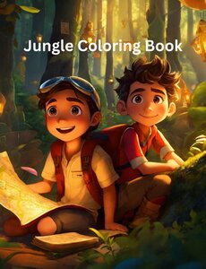 Explore the Jungle: A Coloring Journey for Young Minds