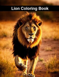 A Lion Coloring Adventure for Kids