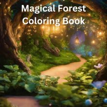 Explore the Wonders of a Magical Forest Coloring Book