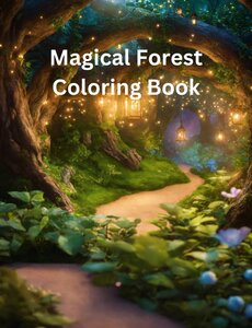 Explore the Wonders of a Magical Forest Coloring Book