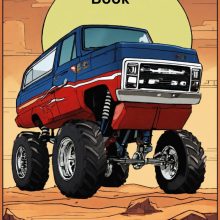 Monster Truck Coloring Fun - Coloring Book